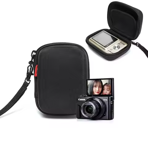 Camera Bag Hard Case For Canon G9X G7X III II SX620 SX610 Sony ZV1 ZV1F RX100 VII VI V VA IV Drift G