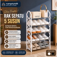 8.8 5-Tier Shoe Rack Shoe Sandal Rack JOHNSON/