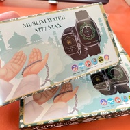 2025 Muslim smart watch AMOLED 2.01 -inch m77 max for women's and men's sport smartwatch wireless ch