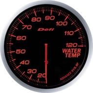 Nippon Seiki Defi (Defi) Meter [Defi-Link ADVANCE BF] Water Temperature Gauge (Amber Red) DF10502