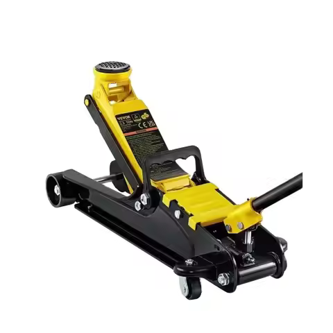 SucceBuy 2.5T Floor Hydraulic Jack Pneumatic Low Profile Floor Jack Heavy-Duty Steel Racing Floor Ja