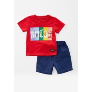 SR4 Baby Cheetah Looney Tunes Boy Woven Suit Set - CBB-182768