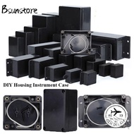 BSUNSTORE DIY Housing Instrument Electronic Project Box, Waterproof Black Electric Supplies,  ABS Pl