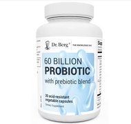 EXP:5/25 Dr. Berg's - 60 Billion Probiotics (30 capsules)