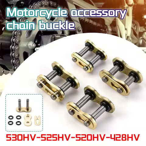 Motorcycle Chain Buckle Gold O-Ring Joint Did428Hv Did520Hv Did525Hv Did530Hv Connecting Rod Lock Mo