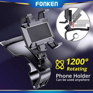 FONKEN Dashboard Car Phone Holder Upgraded 1200° Rotation Multi-Function Bracket Universal Mobile Phone Holder