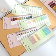 Oumi 200pcs Morandi Labeled Post-it Notes Index Sticker