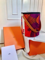 生日禮物 Hermes petit h so small bag 盲盒 帆布 水桶袋 菜籃子 canvas picotin basket bucket bag tote