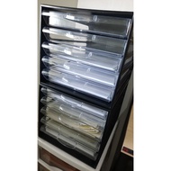 ssd*bookshelf* FELTON 5 Tier A4 Document Drawer Organizer/ Document Tray FDD8575 [READY STOCK]