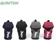 QUINTON Golf Ball Pouch Polyester Small Golf Accessories Pocket Sporting Goods Waist Pack Golf Waist Holder Bag