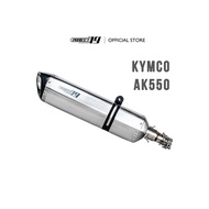 PROJECT79 EXHAUST SLIP ON SET SCOOTER BIKE TOURING BIKE QPLKYC01+QPM06TT-L - KYMCO AK550