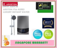 Ariston ST33 Aures Luxury Instant Water Heater | 5-Years  Warranty On Heating Elements | Singapore Warranty | Free Shipping | Fast Delivery |