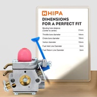 Carburetor for  Zama C1Q-W40A Husqvarna 128L 124L 125L 128CD 128C 128LDTrimmer Garden Power Tool Acc