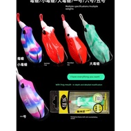 jump frog soft frog kuntul Crazy Fox Thunder Frog Venom Toad Lure Bait Blackfish Pointed Thunder Fro