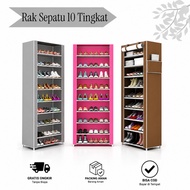 Closed Shoe Rack ZipperedADA Plastic Shoe Cabinet, Multipurpose Dustproof Storage Rack, Size 60, 30,