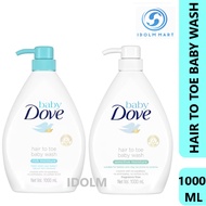 Baby Dove Rich / Sensitive Moisture Hair to Toe Wash 1L