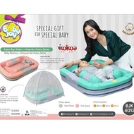 Baby Joy Baby Pool Mattress + Mosquito Net (Removable) Kokoa Series - Bjk4012