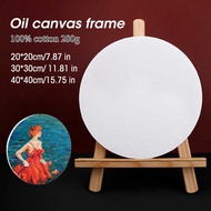 Creative Painting Canvas White Drawing Board Round,Heart,Hexagon,Suitable For Gouache,Acrylic