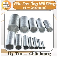 COS COPPER CONNECTOR, COPPER CONNECTOR TUBE 4~240mm ELECTRICAL WIRE CONNECTOR, COPPER CONNECTOR TUBE