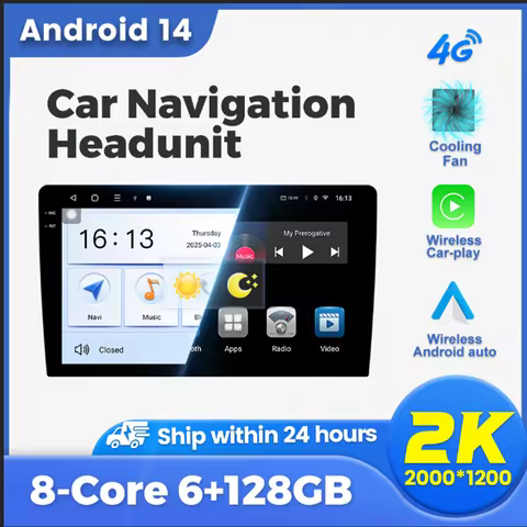 New Android System UIS8581A 8Core DSP 2K Car Multimedia for VW Toyota Universal Autoradio with Carpl
