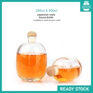 250ml & 500ml Liquor Glass Bottle
