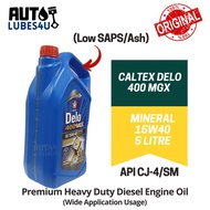 Caltex Delo 400 MGX 15W40 5L - Caltex Heavy Duty Diesel Engine Oil