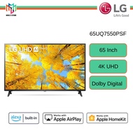 LG 65UQ7550PSF 65 Inch UQ75 Series  4K Smart UHD TV with AI ThinQ - 65UQ7550PSF