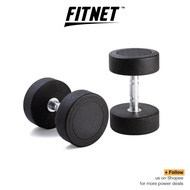 (FITNET) FARON Round Head Dumbbell 2.5KG - 12.5KG / Gym / Weight / Body Building