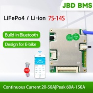 JBD BMS Smart Bluetooth Lifepo4 Li-ion 8S 24V 7S 10S 12S 13S 14S 48V 20A 30A JIABAIDA BMS Balance