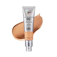 IT Cosmetics Your Skin But Better CC+ Cream - Color Correcting Cream, Full-Coverage Foundation, Hydr