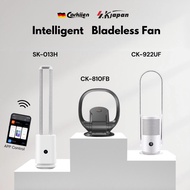 Carkiien  Bladeless Fan intelligent with tuya smart google Home App Oscillating Table Fan with Googl