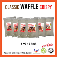 TEPUNG WAFFLE CRISPY CIK ROSE 6KG BUNDLE