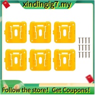 【】6Pack Battery Mount Holder for  20V 60V Battery Dock Holder Fit Battery Display for Warehouse Fact