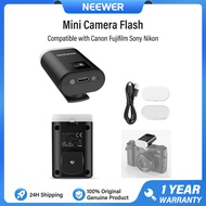 Neewer Máy ảnh Mini Flash 5600K đèn chiếu sáng phụ Tương thích với Canon Fujifilm Sony Nikon N12