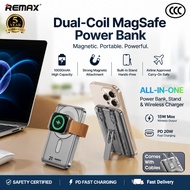 Remax 3C Certified 10000mAh 3C Powerbank Magnetic Wireless Power Bank Low temp Fast Charging 30W for