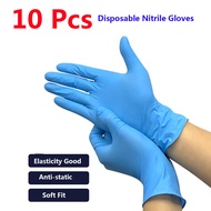 [Ready Stock] 5 Pairs Disposable Nitrile Gloves Safe Multipurpose