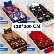 IJNC BONITA DISPERSE BED SHEET NO. 3 UK 120*200 CM GUARANTEED NOT TO FADE