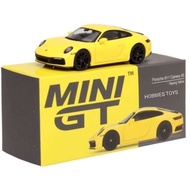 Mini GT 252 Porsche 911 (992) Carrera 4S Racing Yellow