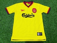 เสื้อลิเวอร์พูล 1997-1998 ชุดเยือน สีเหลือง ( Liverpool 3rd 1995-97 )