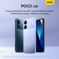 POCO C65 Smartphone | 6+128GB/8+256GB, powerful MediaTek G85, 50MP AI triple camera