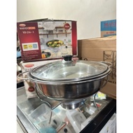 [1kg] Buffet Warmer Stove 28cm Buffet/ soup Food Warmer/
