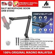 MAONO BA37 MICROPHONE BOOM ARM STAND FOR RECORDING PODCAST STREAMING GAMING