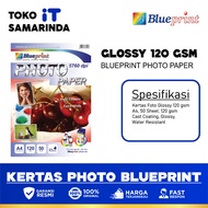 Photo Paper / Glossy Paper / Glossy Photo Paper BLUEPRINT A4 120gsm
