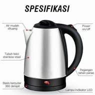 1.8 Liter Electric Kettle Electric Kettle 1.8 Liter Stainless Steel