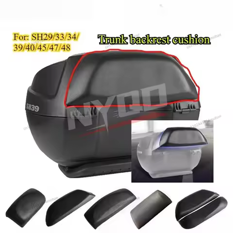 Trunk Backrest for SH29 SH33 SH34 SH39 SH40 SH45 SH47 SH48 Moto Rear Passenger Tail Box Rear Cushion