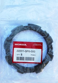 ORIGINAL HONDA CLUTCH LINING FOR TMX 125 TMX 125 ALPHA TMX 155 SUPREMO (5PCS)