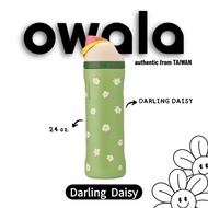 Owala FreeSip 24oz Stainless-Steel Water Bottle /[100% ORIGINAL] Owala special edition Darling Daisy