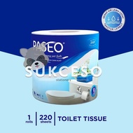 Paseo Toilet Tissue Roll 220 Sheets