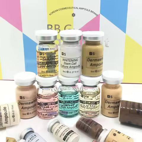 Korea 8ml BB Cream Starter Kit Facial Niacinamide Foundation Brighten Rejuvenate Skin Moisturise Cre