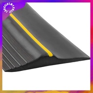 [87MY]Universal Garage Door Bottom Threshold Seal Strip Weatherproof Rubber (10Ft, Black)